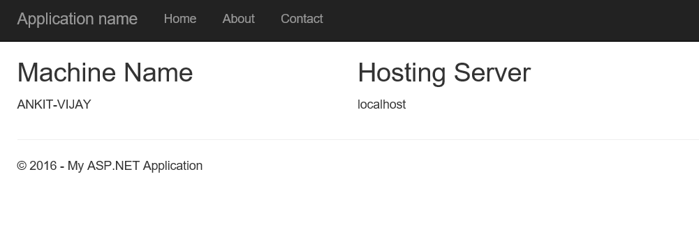 localhost-homepge