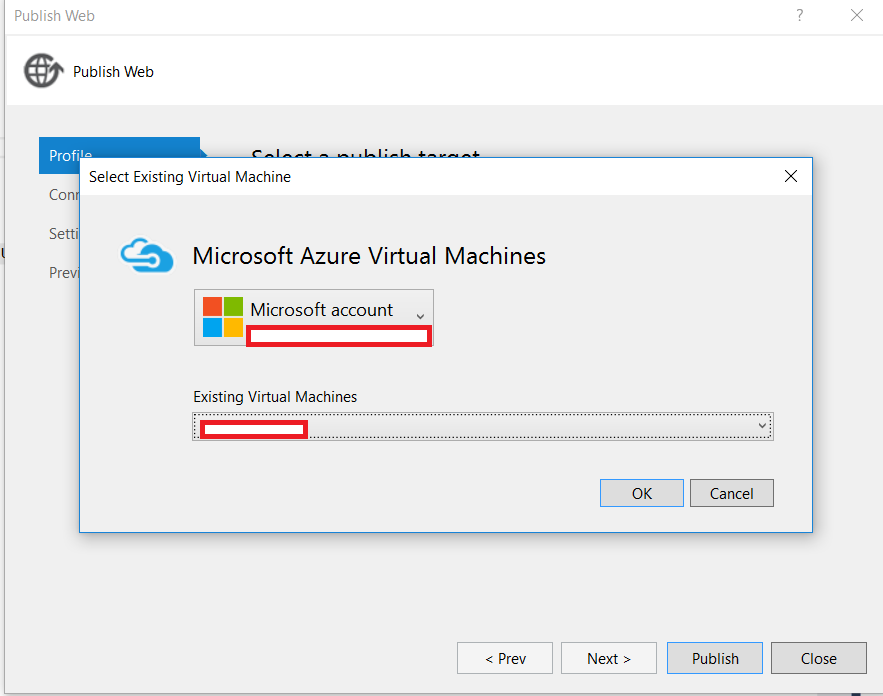 select-azure-vm