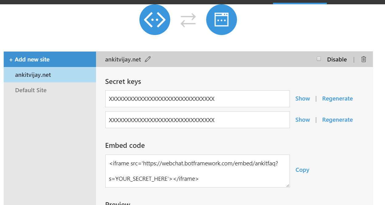 AddingWebChat